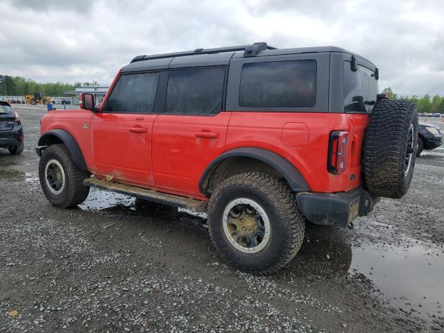  FORD BRONCO 2023 Червоний