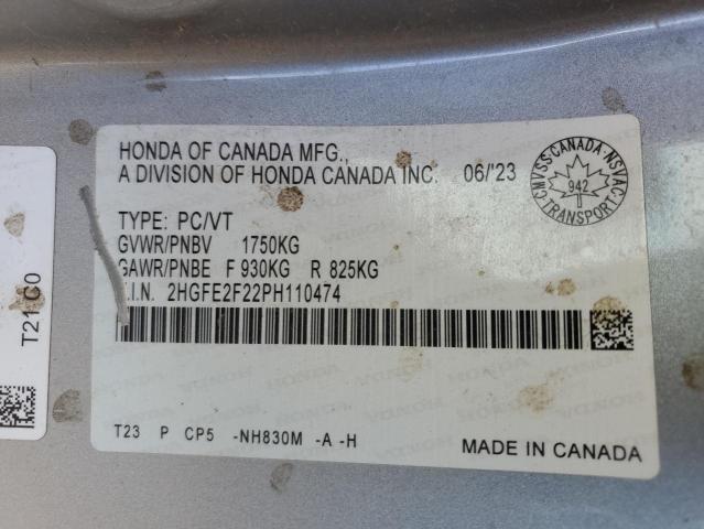 2023 HONDA CIVIC LX