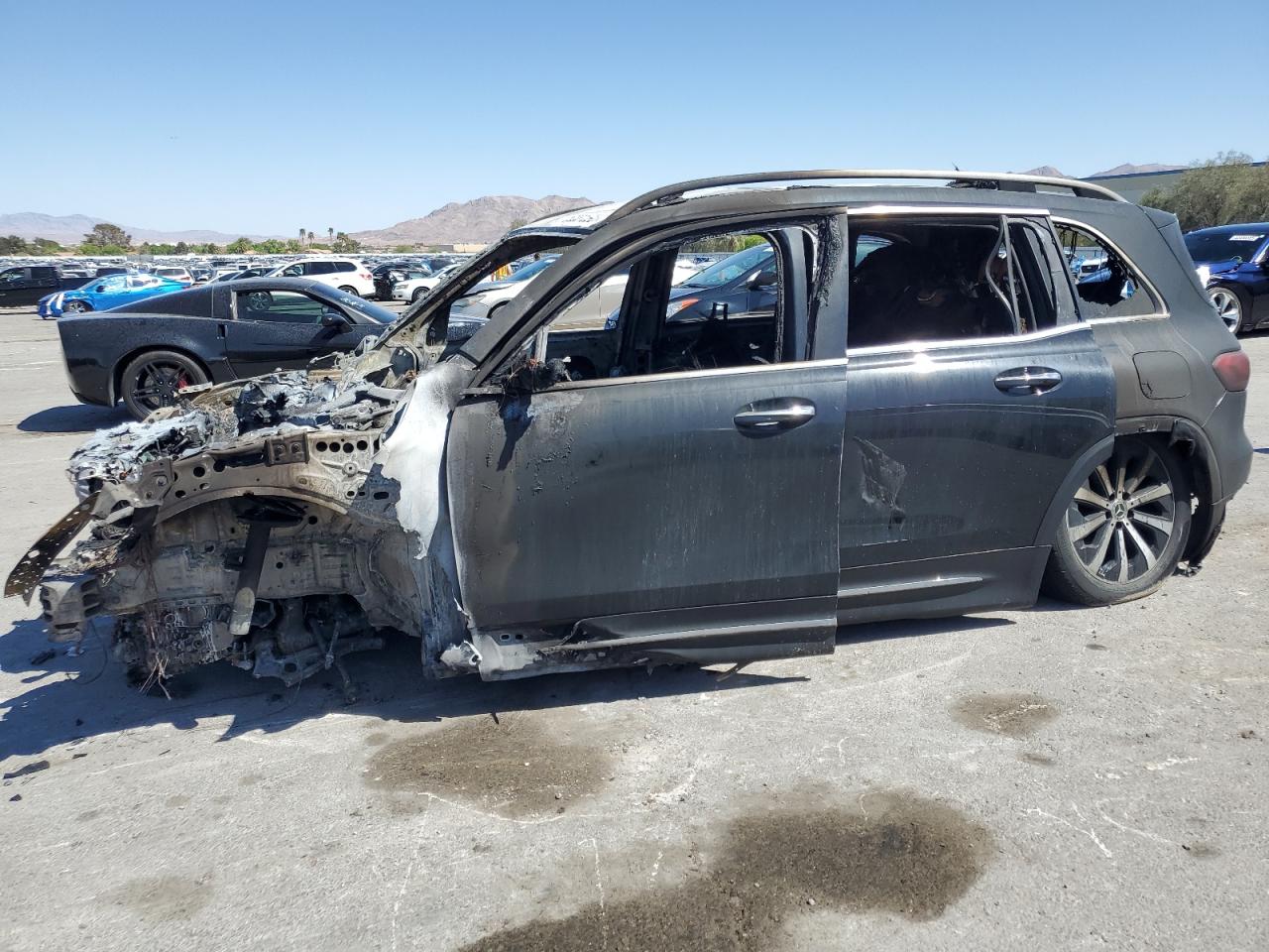 2021 Mercedes-Benz Glb 250 for Sale in Las Vegas, NV - Burn - Engine
