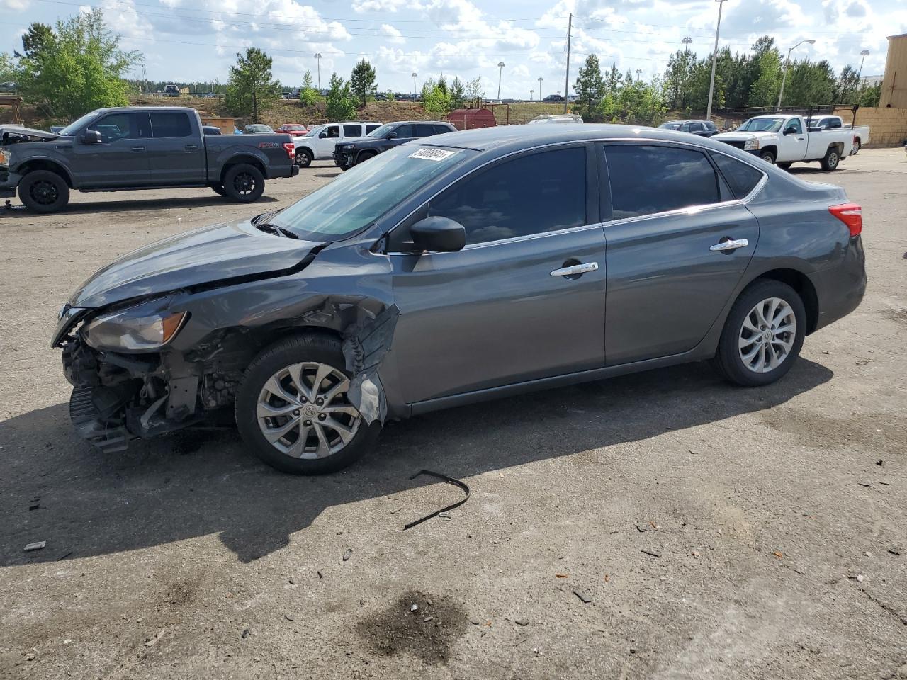 2018 Nissan Sentra S продається в Gaston, SC - Front End