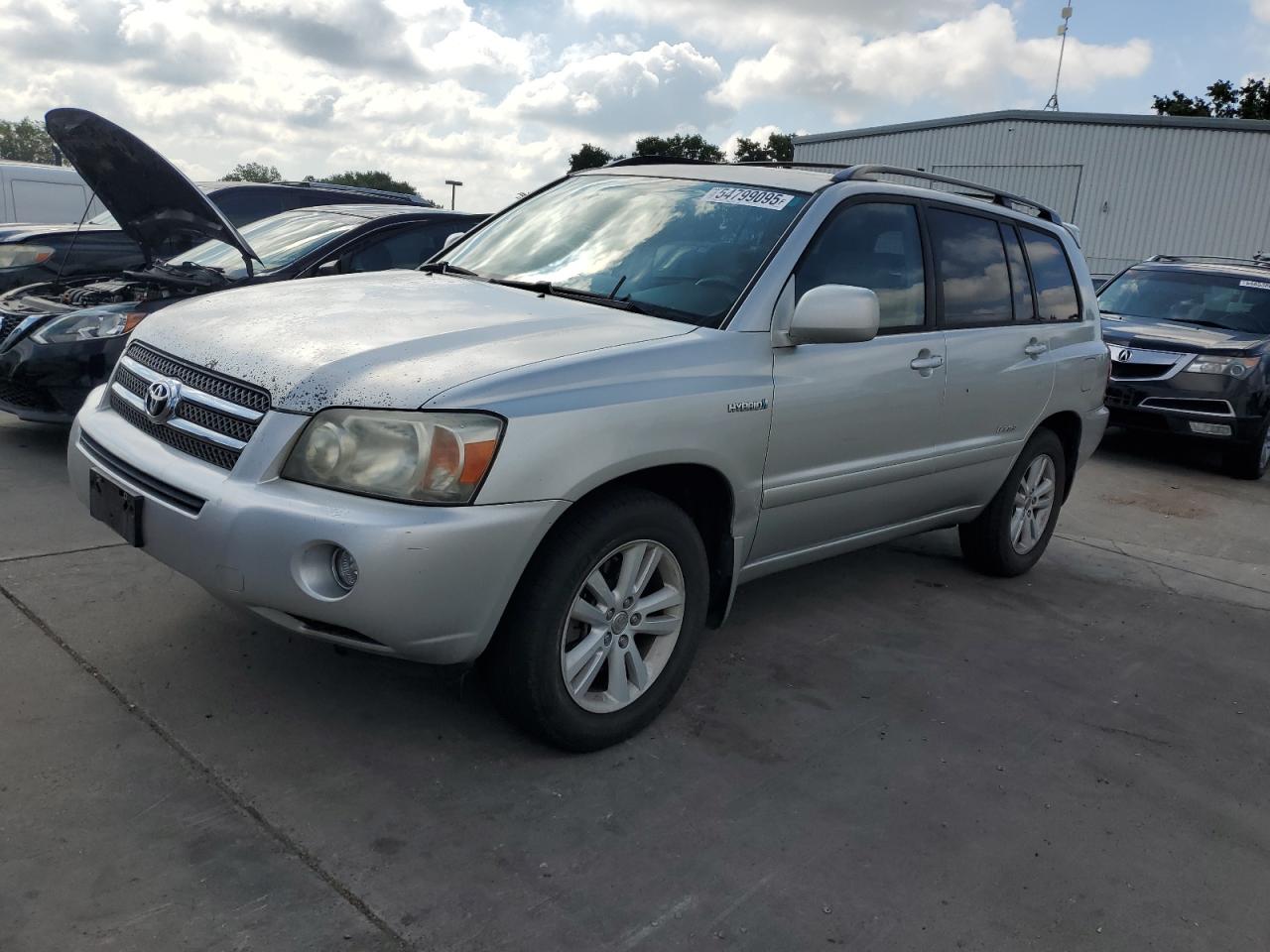 2006 Toyota Highlander Hybrid en Venta en Sacramento, CA - Front End
