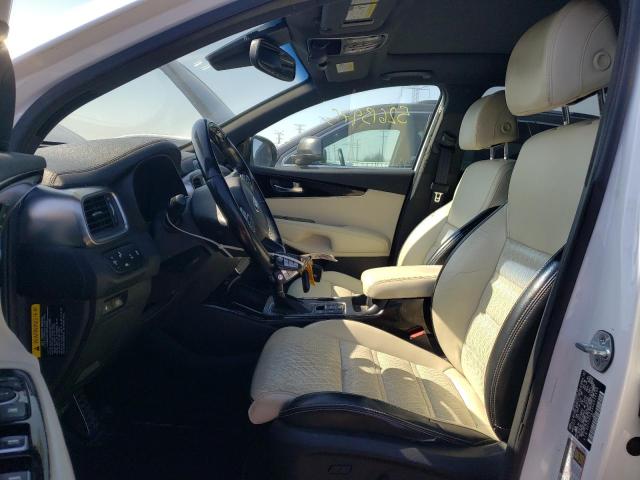  KIA SORENTO 2017 Білий
