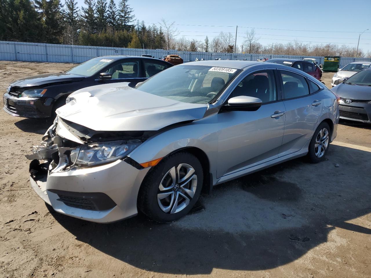 2HGFC2F51HH011839 HONDA CIVIC 2017