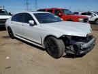 2021 Bmw 750 Xi продається в Elgin, IL - Front End
