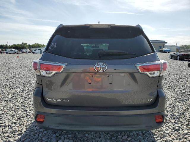  TOYOTA HIGHLANDER 2015 Сірий