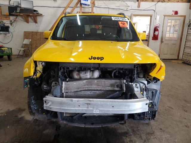 JEEP RENEGADE 2018 Желтый