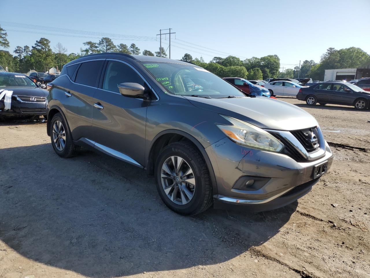 5N1AZ2MG2GN125832 NISSAN MURANO 2016