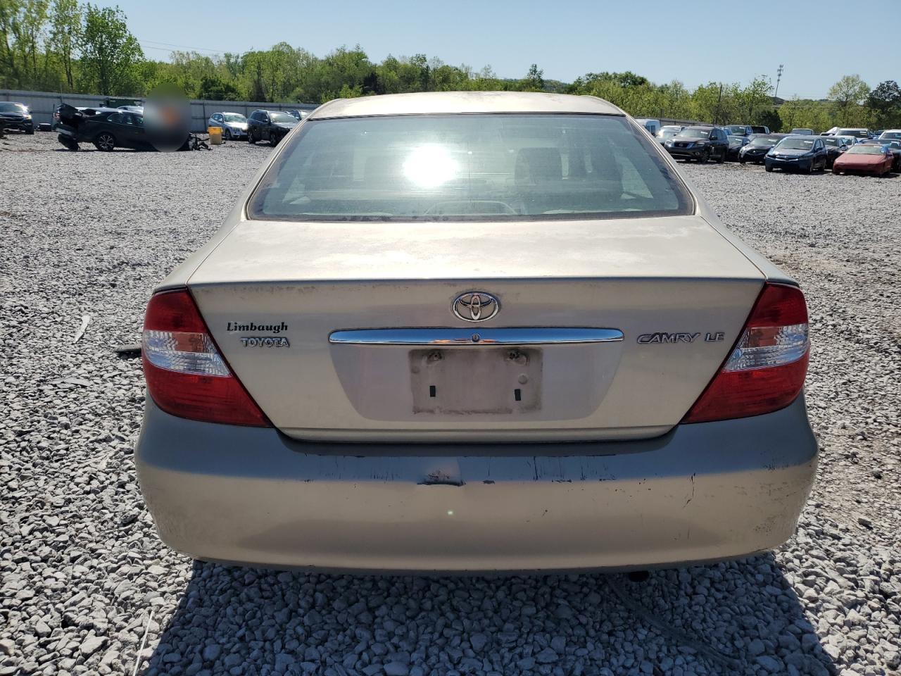 2004 Toyota Camry Le VIN: 4T1BE32K04U285870 Lot: 52414695