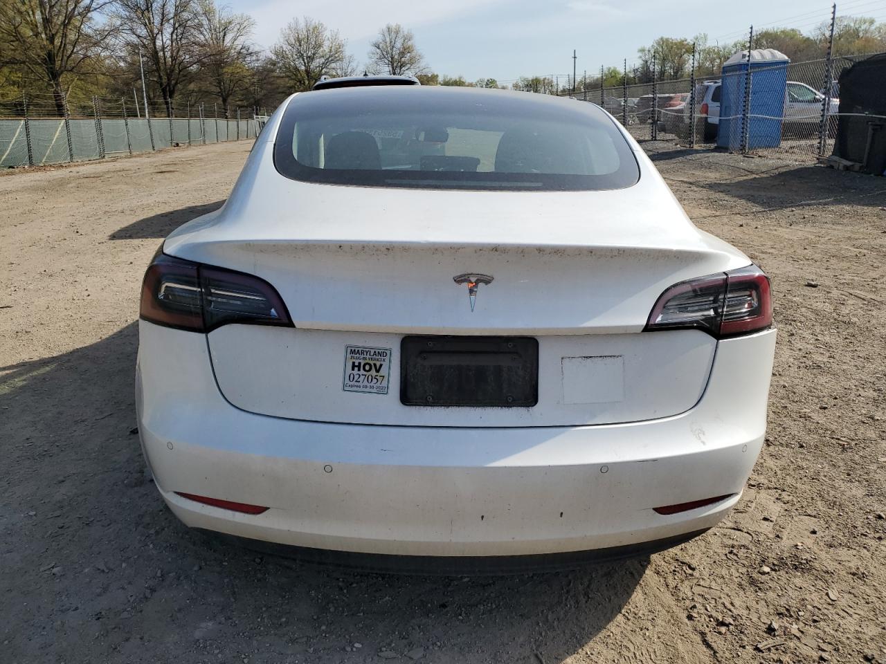 2021 Tesla Model 3 VIN: 5YJ3E1EAXMF870285 Lot: 53251375