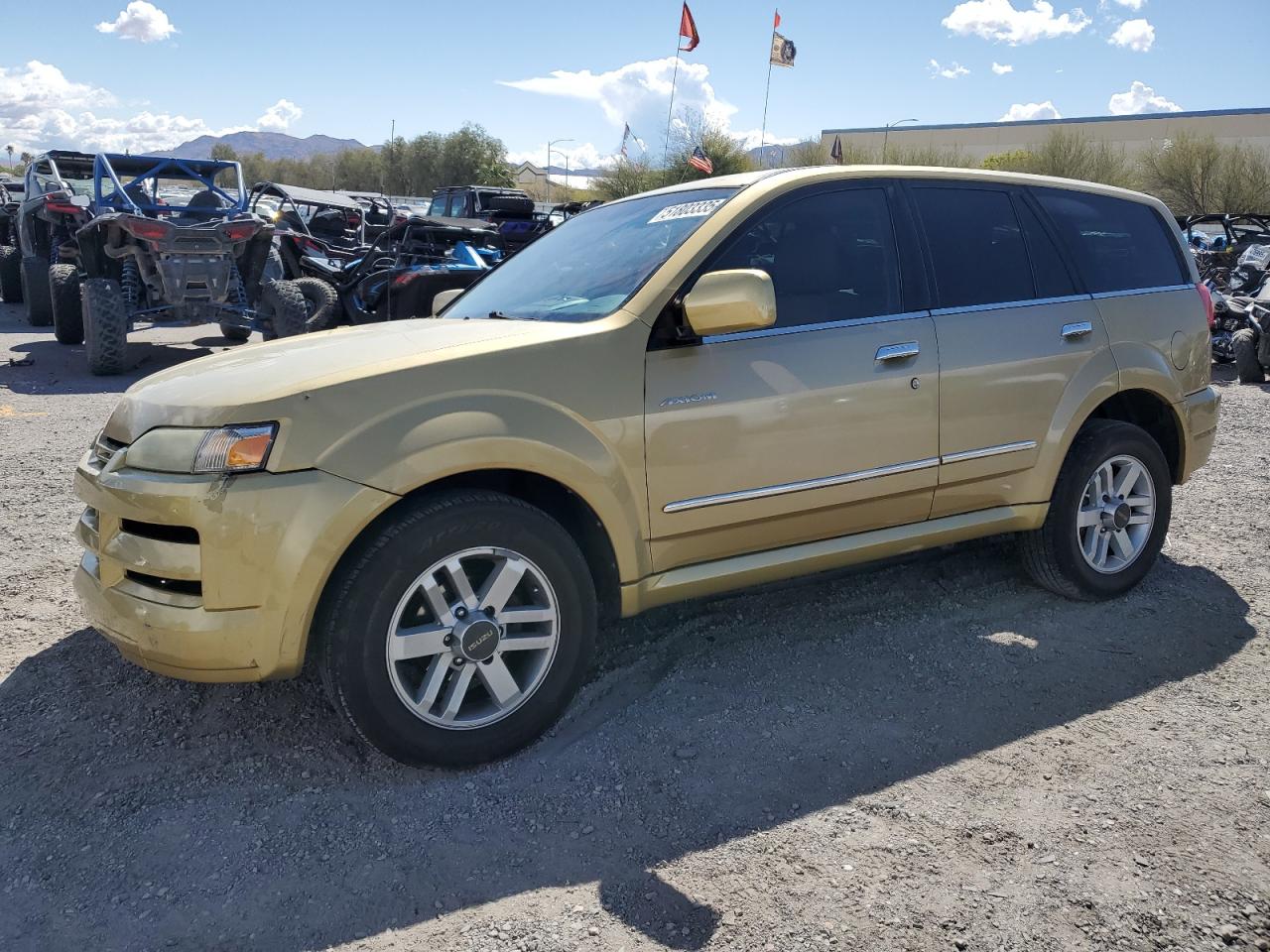 2002 Isuzu Axiom Xs للبيع في Las Vegas، NV - Side
