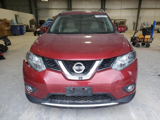 Паркетники NISSAN ROGUE 2016 Бургунди
