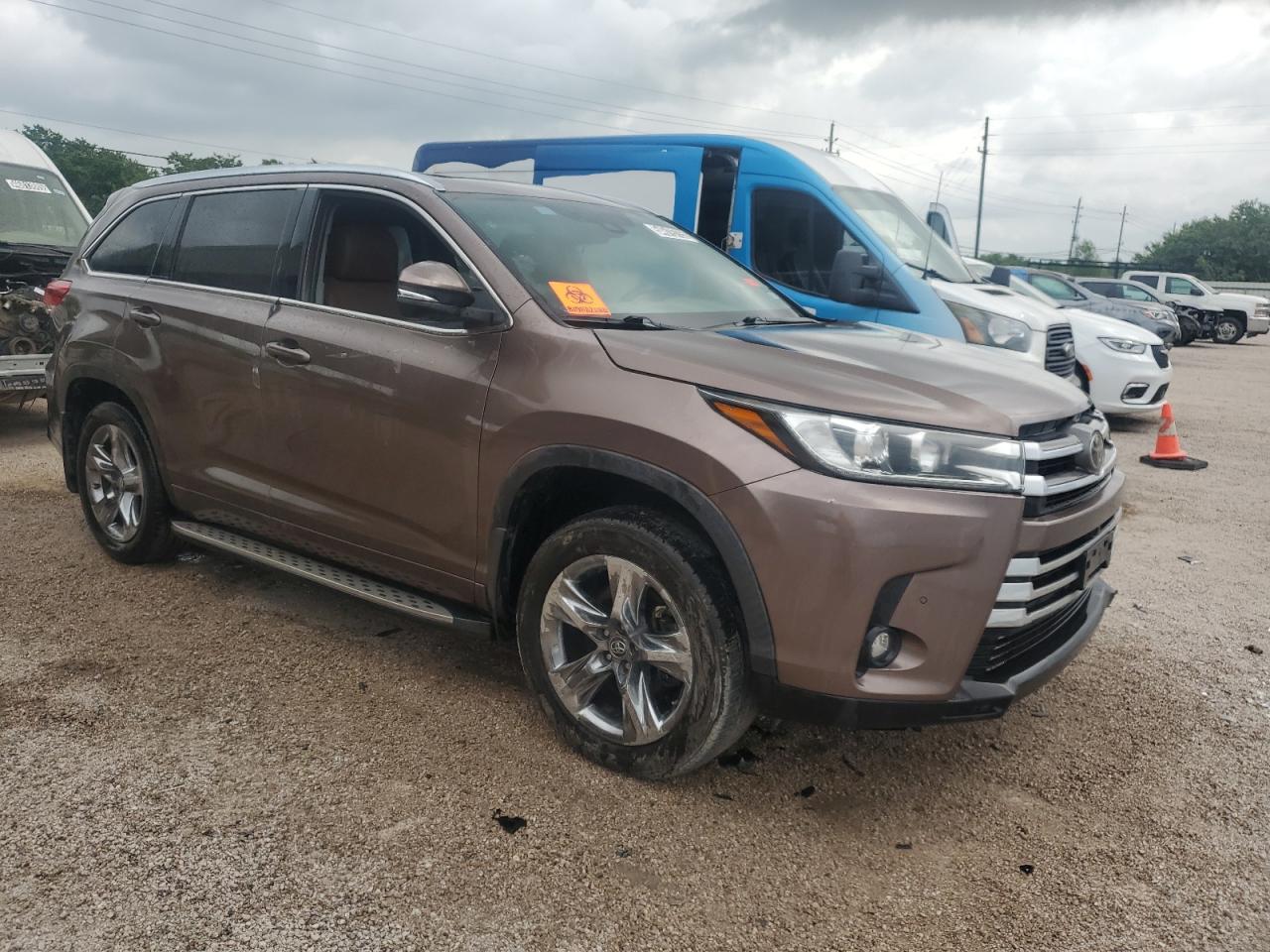 5TDYZRFHXKS351525 TOYOTA HIGHLANDER 2019