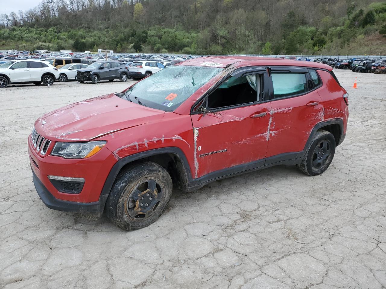 2019 Jeep Compass Sport на продаже в Hurricane, WV - All Over