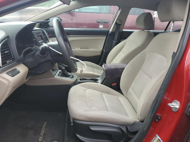  HYUNDAI ELANTRA 2017 Red