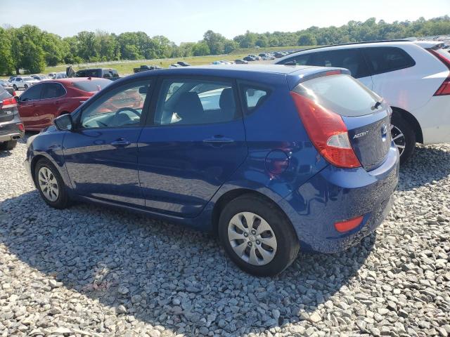  HYUNDAI ACCENT 2017 Granatowy