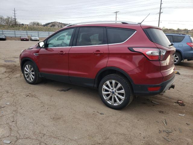  FORD ESCAPE 2017 Red