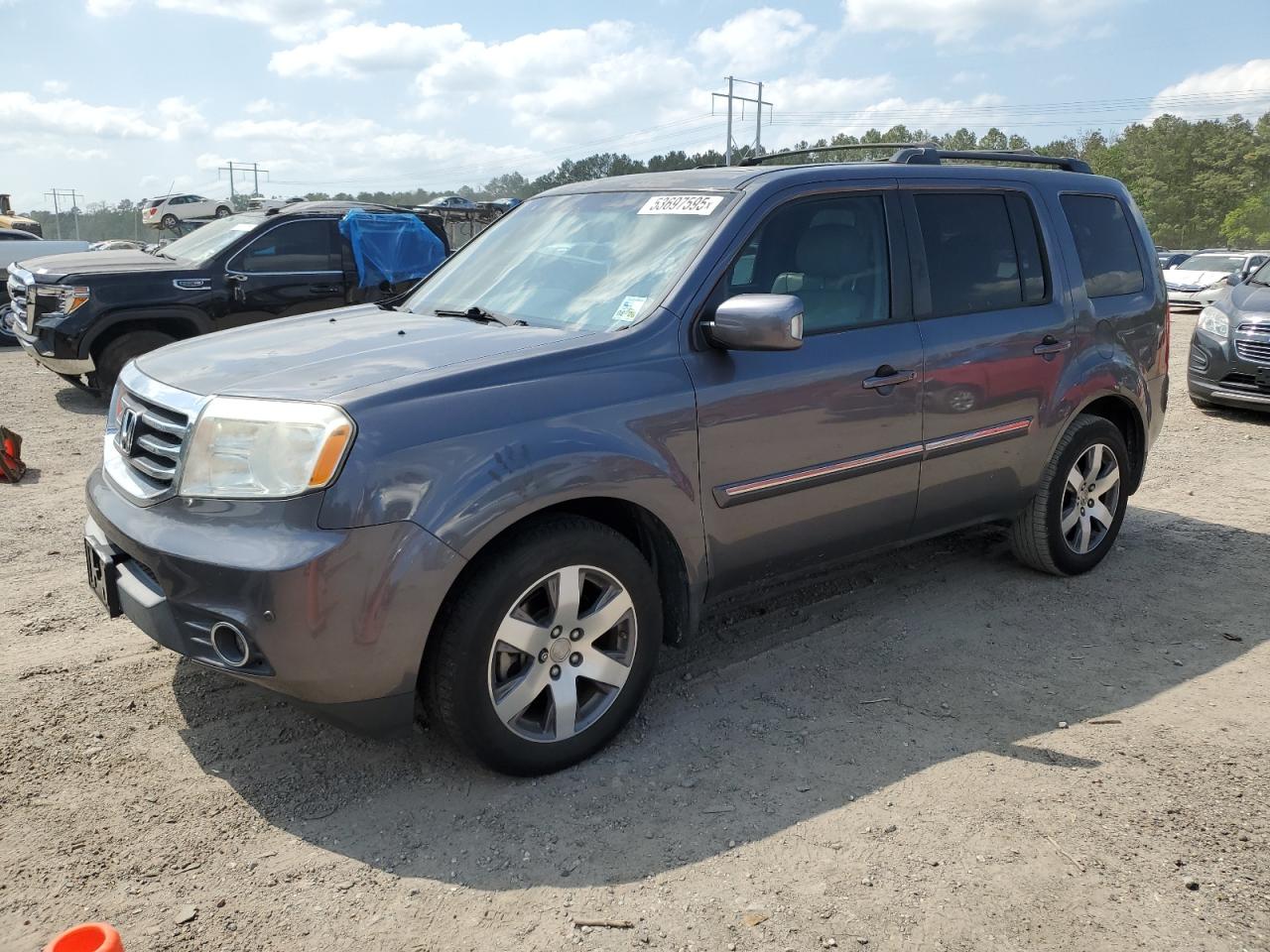 2015 Honda Pilot Touring продається в Greenwell Springs, LA - Mechanical