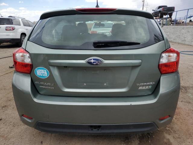  SUBARU IMPREZA 2016 Green