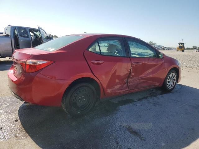  TOYOTA COROLLA 2017 Red