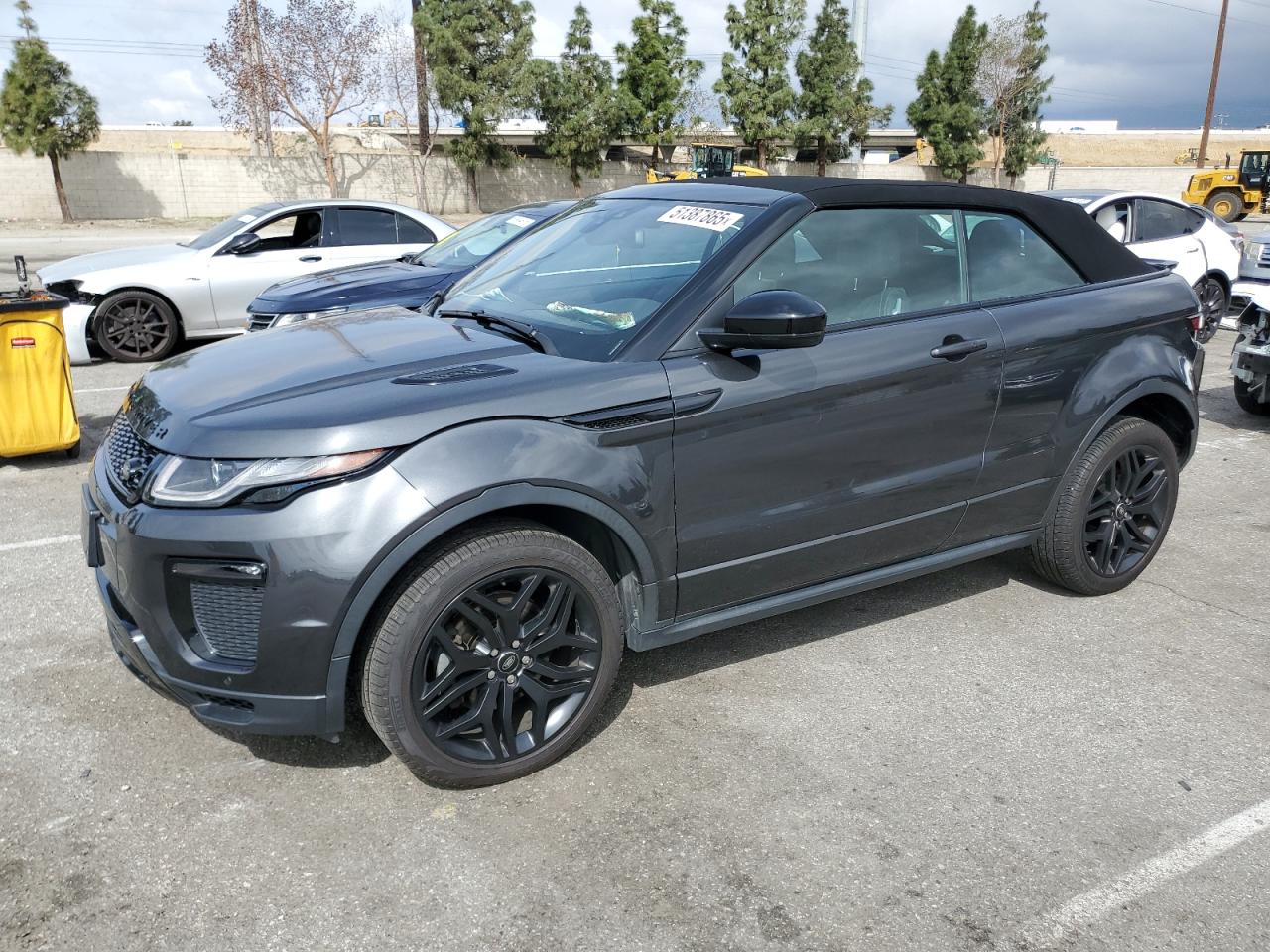 2018 Land Rover Range Rover Evoque Hse Dynamic продається в Rancho Cucamonga, CA - Side