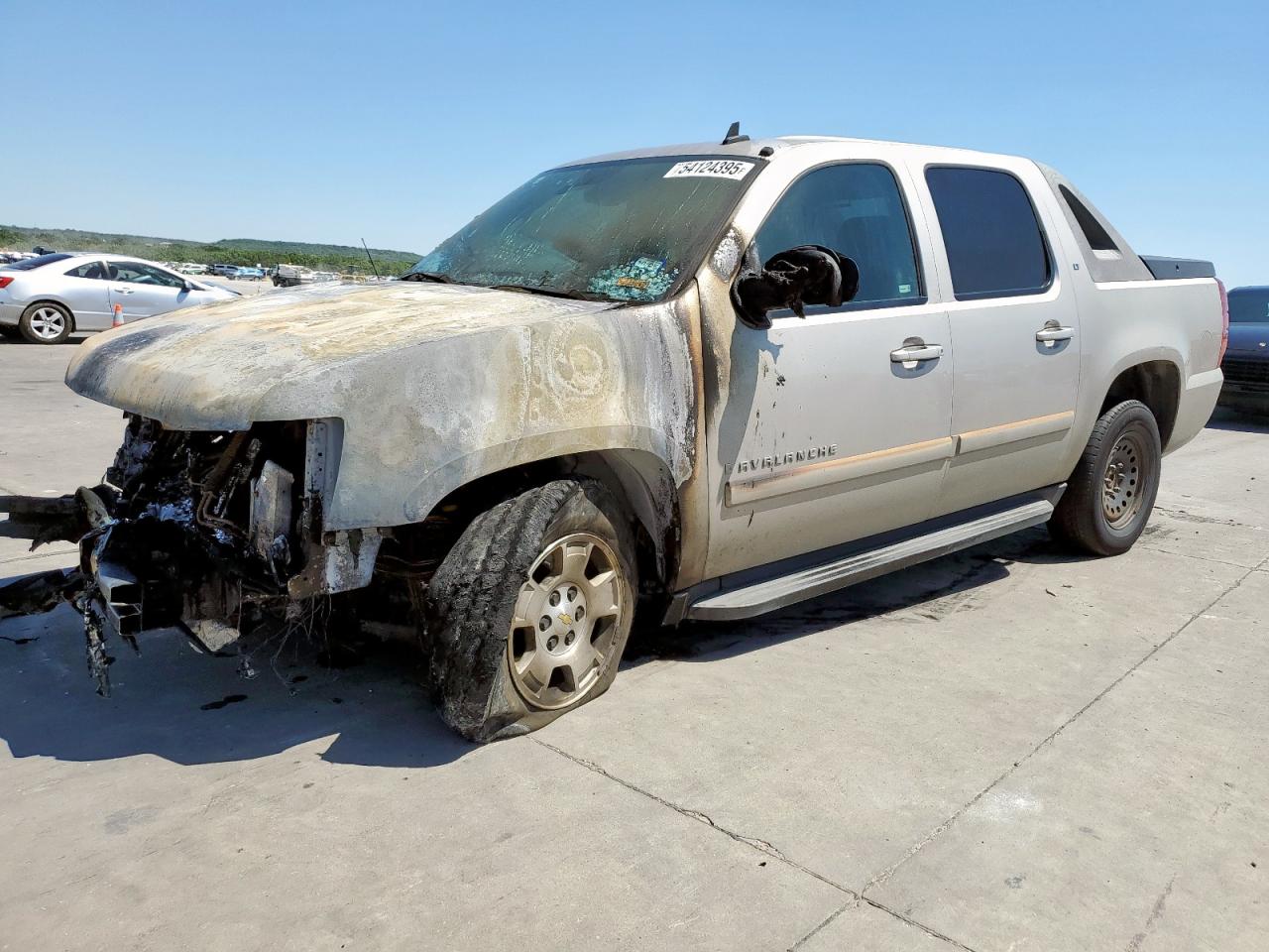 2007 Chevrolet Avalanche C1500 იყიდება Grand Prairie-ში, TX - Burn - Engine