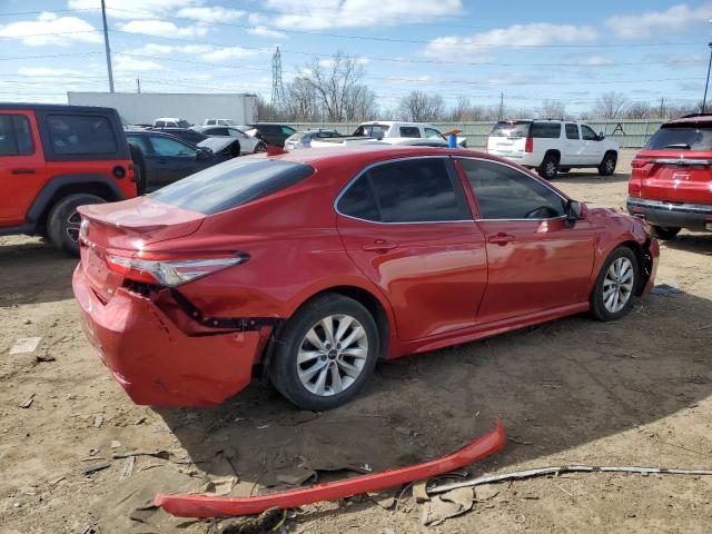  TOYOTA CAMRY 2019 Czerwony