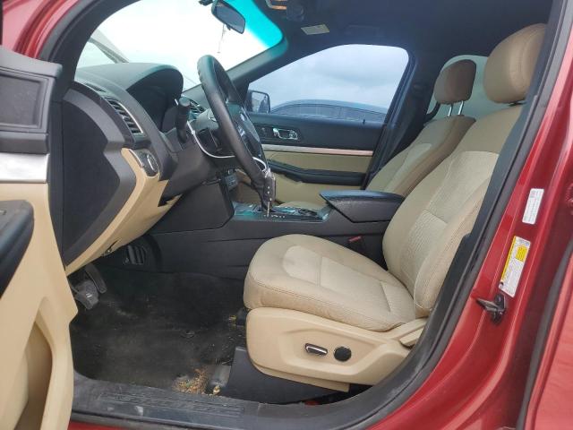  FORD EXPLORER 2016 Czerwony