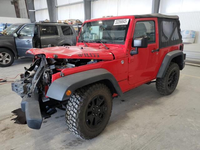  JEEP WRANGLER 2015 Czerwony