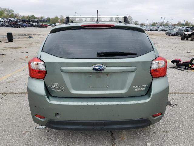  SUBARU IMPREZA 2014 Zielony