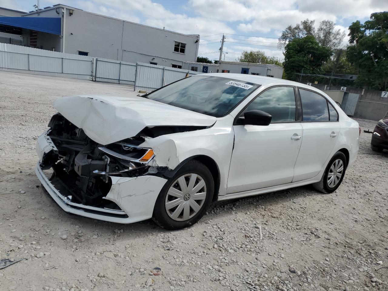2016 Volkswagen Jetta S იყიდება Opa Locka-ში, FL - Front End