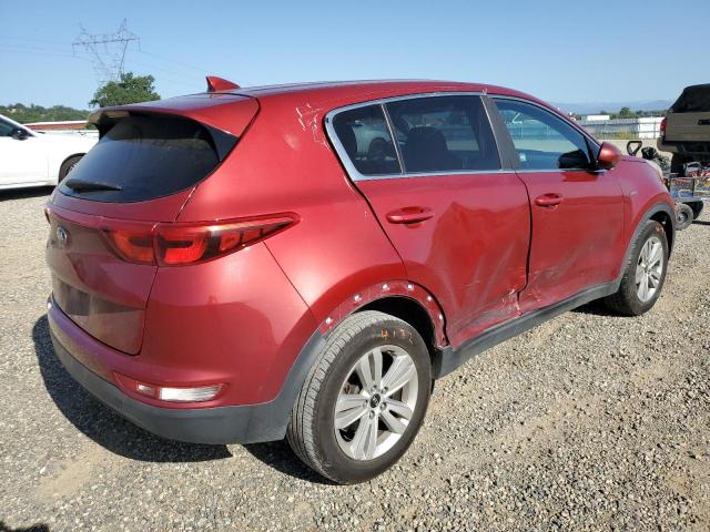 Parquets KIA SPORTAGE 2017 Czerwony