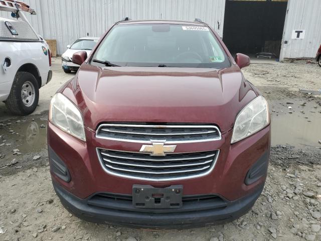  CHEVROLET TRAX 2016 Czerwony