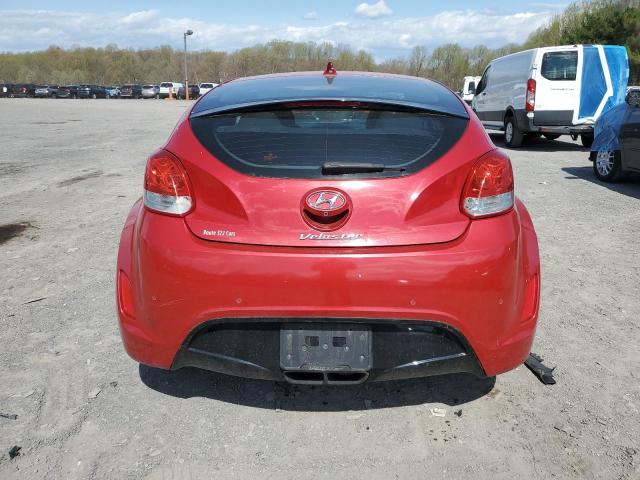 Coupet HYUNDAI VELOSTER 2014 Czerwony