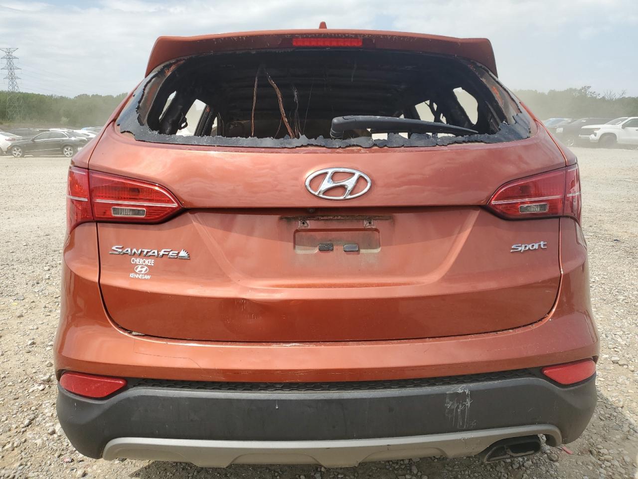 2014 Hyundai Santa Fe Sport VIN: 5XYZU3LB3EG232328 Lot: 53357815