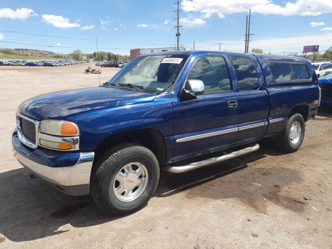 2002 Gmc New Sierra K1500 zu verkaufen in Colorado Springs, CO - Rear End