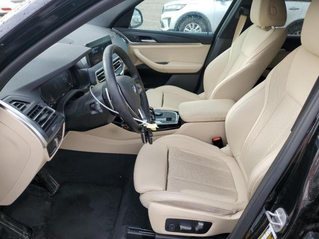  BMW X3 2022 Черный