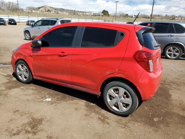  CHEVROLET SPARK 2019 Czerwony