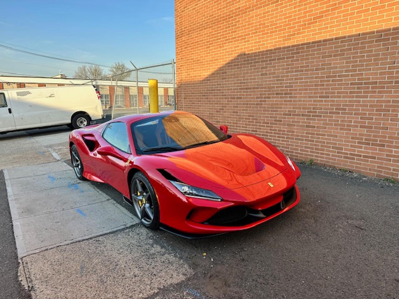 2021 Ferrari F8 Spider en Venta en Hillsborough, NJ - Water/Flood