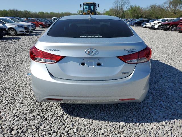  HYUNDAI ELANTRA 2012 Серебристый