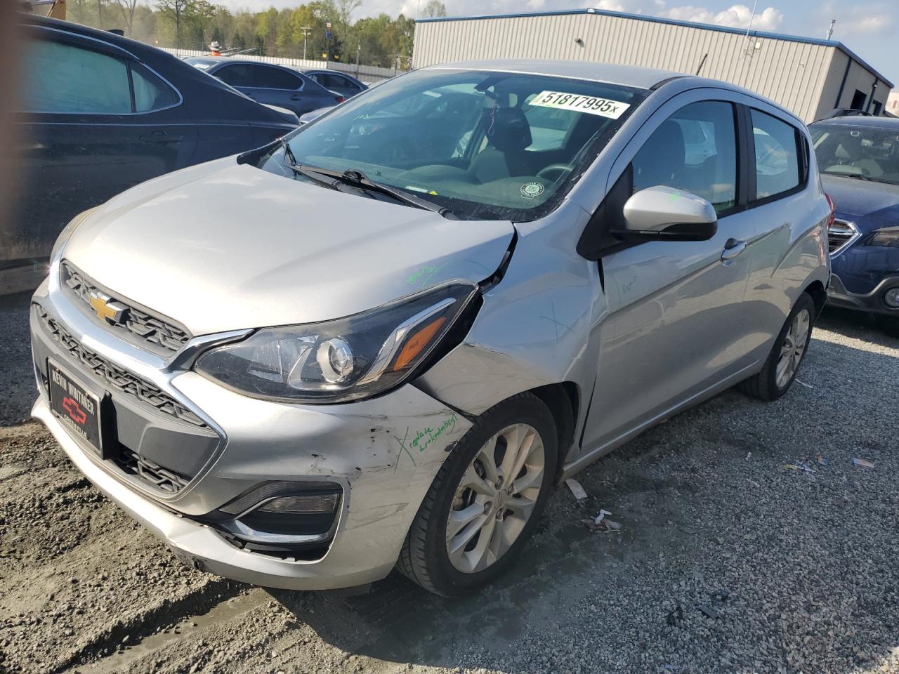 2020 Chevrolet Spark 1Lt за продажба в Spartanburg, SC - Rear End