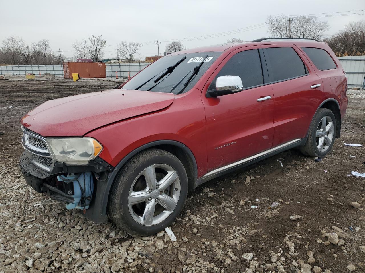 2011 Dodge Durango Citadel იყიდება Chicago Heights-ში, IL - Front End