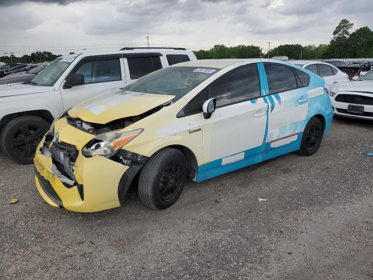 2013 Toyota Prius  de vânzare în Newton, AL - Front End