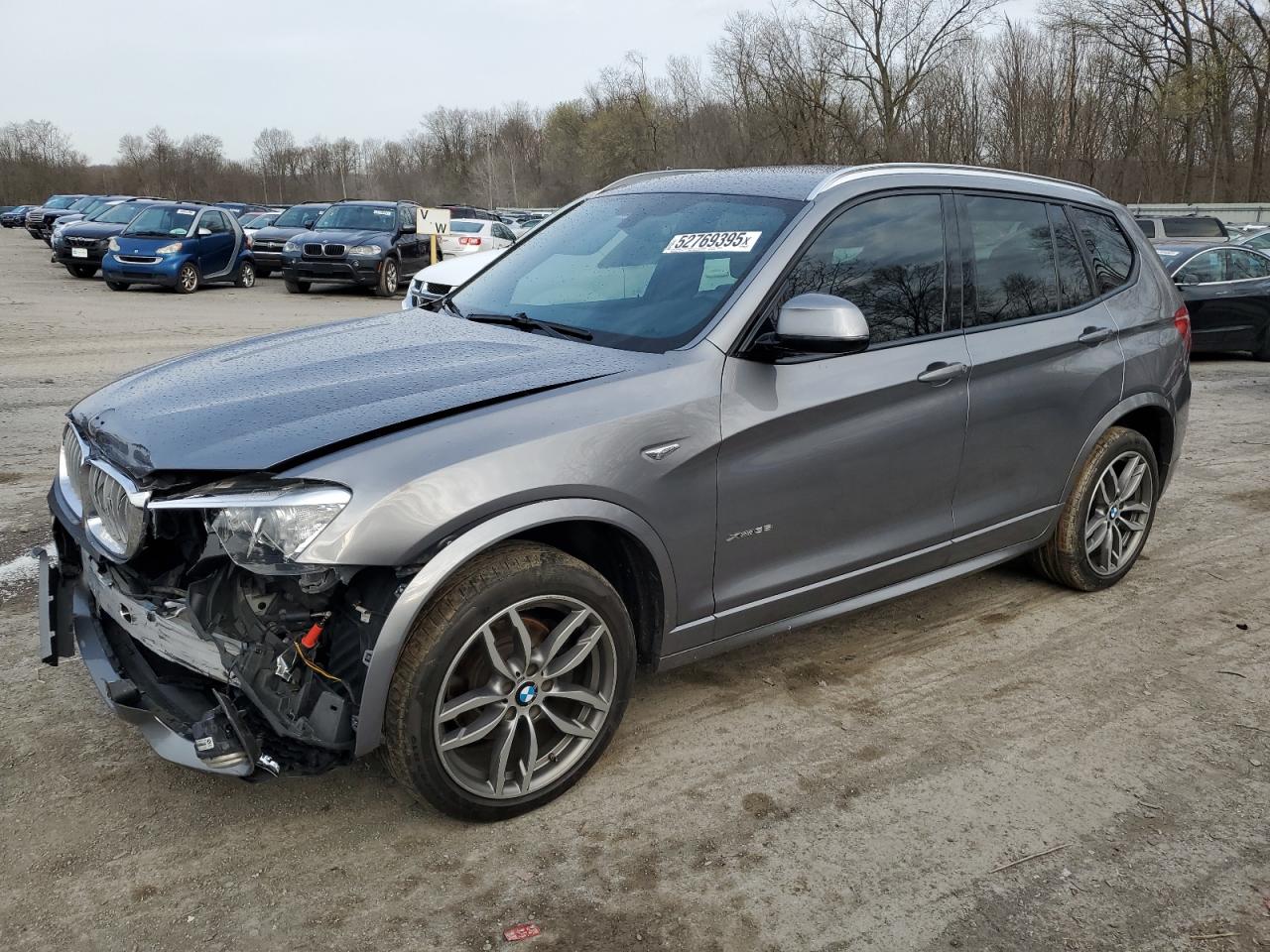 2017 Bmw X3 Xdrive35I for Sale in Ellwood City, PA - Front End