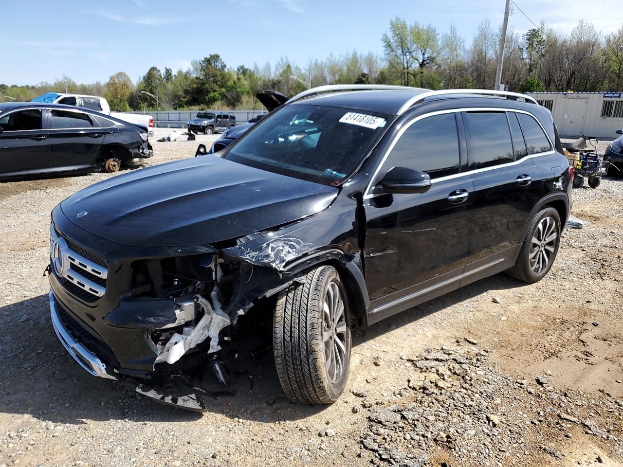 2021 Mercedes-Benz Glb 250 de vânzare în Memphis, TN - Front End