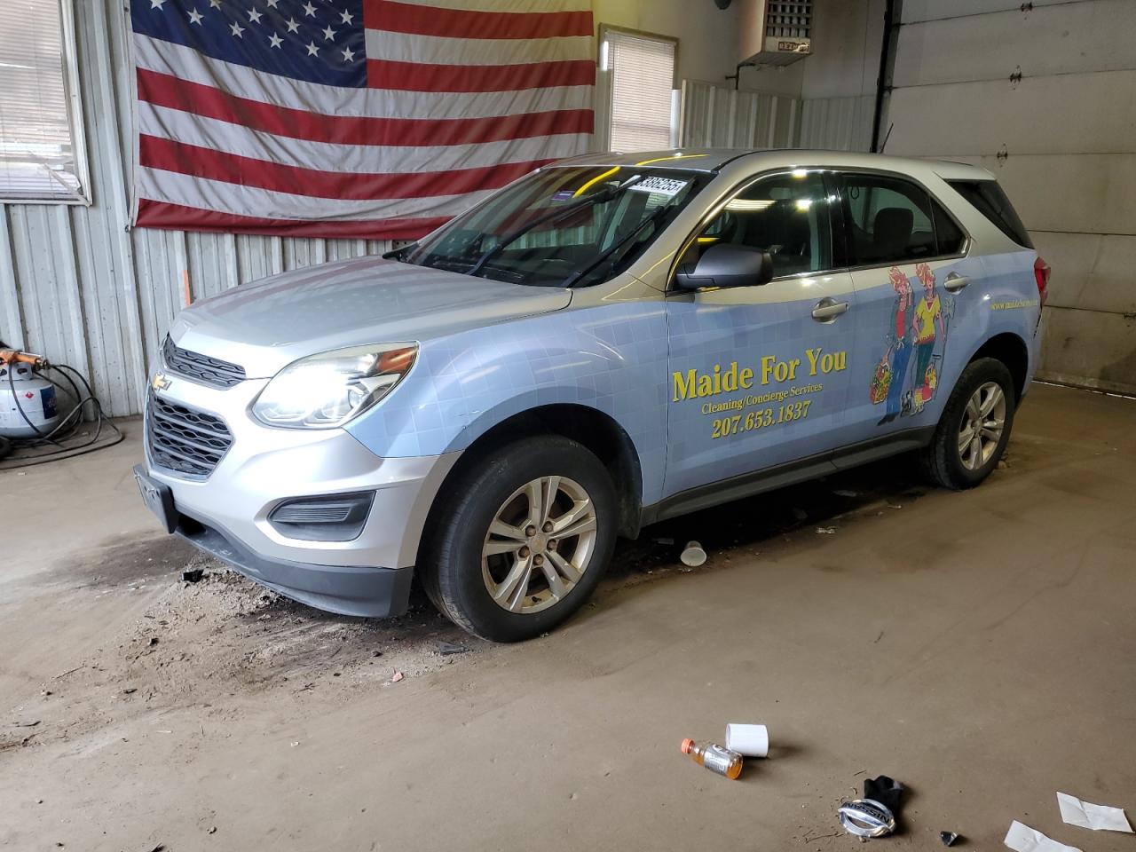 2016 Chevrolet Equinox Ls იყიდება Lyman-ში, ME - Mechanical