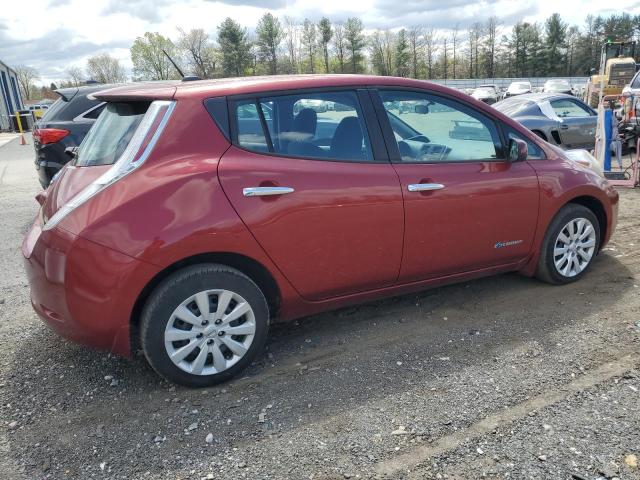 Хэтчбеки NISSAN LEAF 2015 Красный