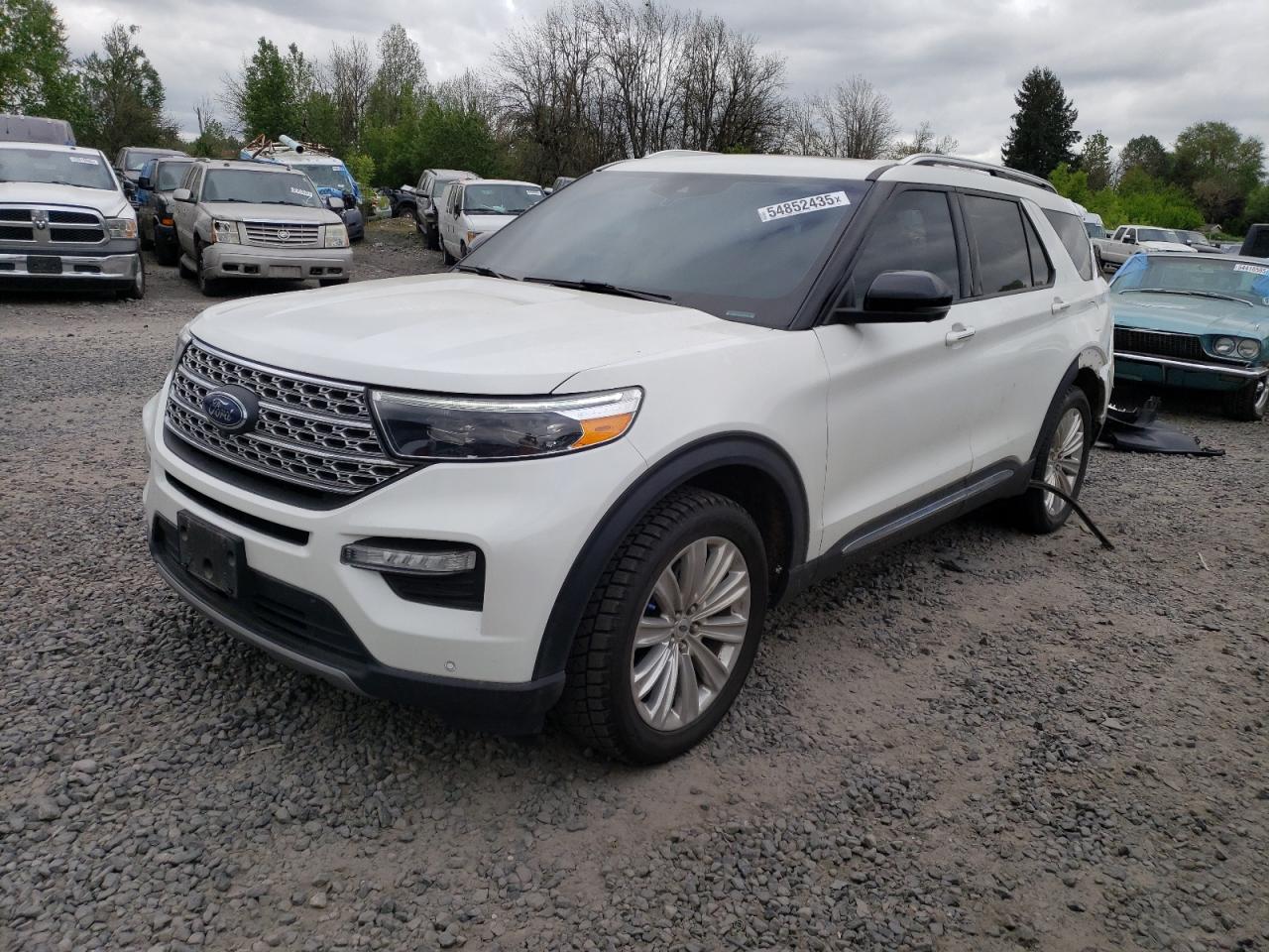 2020 Ford Explorer Limited na sprzedaż w Portland, OR - Rear End