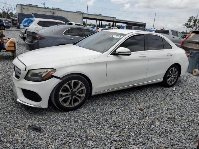 Sedans MERCEDES-BENZ C-CLASS 2016 Biały