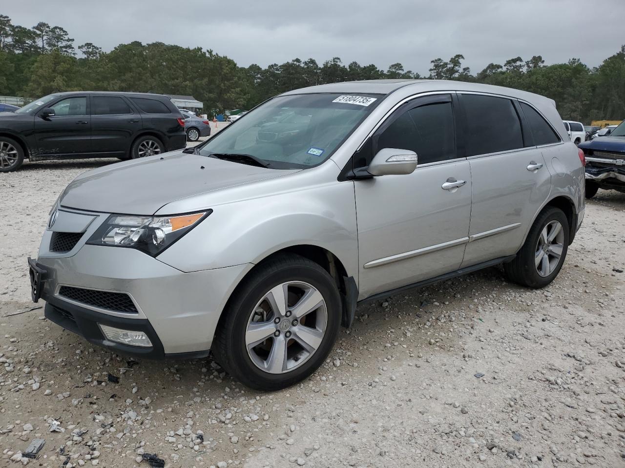 2012 Acura Mdx Technology na sprzedaż w Houston, TX - All Over