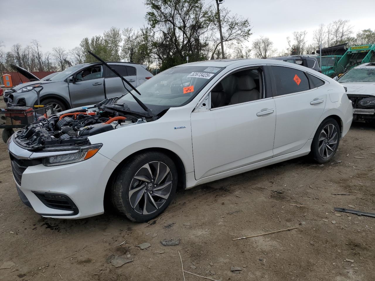 2021 Honda Insight Touring de vânzare în Baltimore, MD - Side